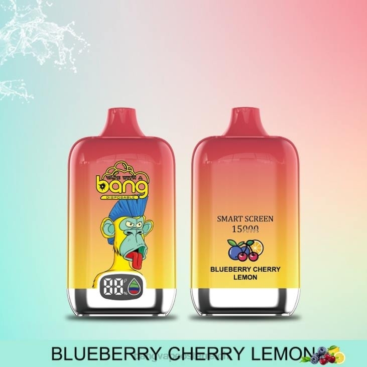Bang Vape Digital Smart Screen 15000 Züge 25 ml Einweg - Bape Vape flavors 200L11