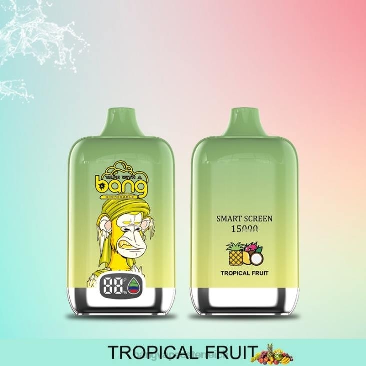 Bang Vape Digital Smart Screen 15000 Züge 25 ml Einweg - Bape Vape flavors 200L11