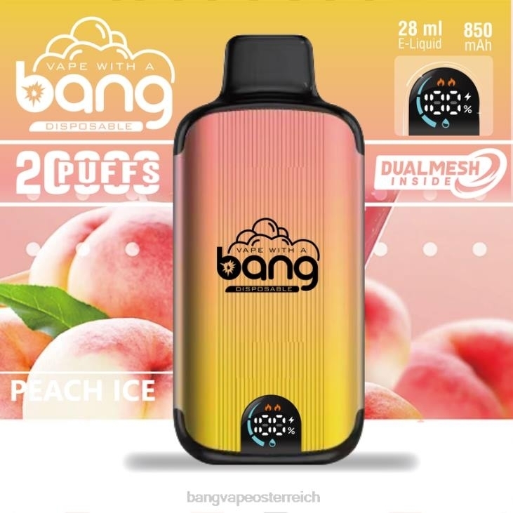Bang Vape Digital Smart Screen 20000 Züge Einweg - Bape Vape Wien 200L3