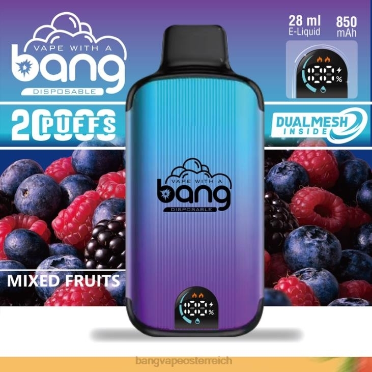 Bang Vape Digital Smart Screen 20000 Züge Einweg - Bape Vape Wien 200L3
