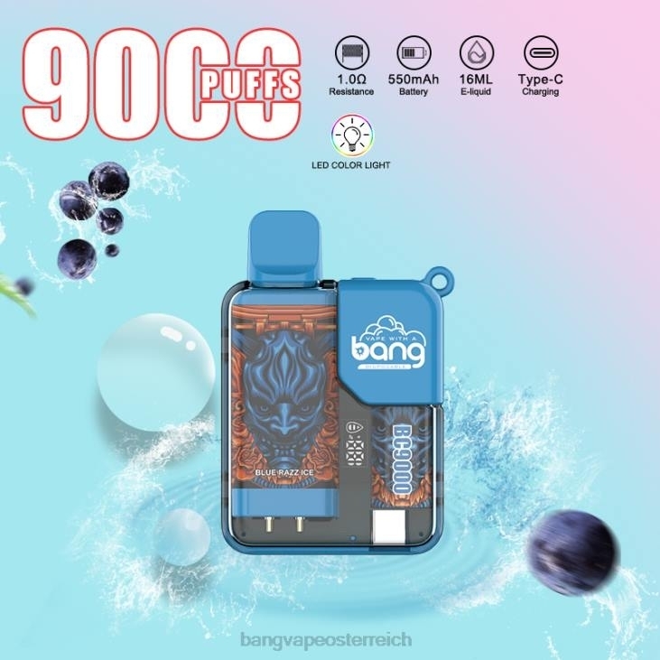 Bang Vape Box BC9000 vorgefüllt 16ml Einweg - Bang box vape flavors 200L6