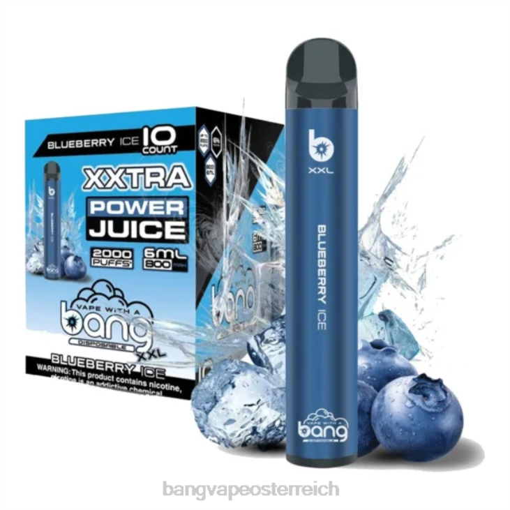 Bang Vape XXL 2000 Züge Blaubeereis - Bang disposable vape review 200L14