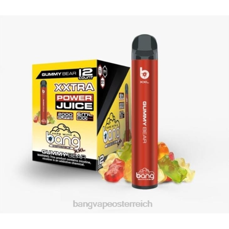 Bang Vape XXL 2000 Züge Gummibär - Vape Gang flavors 200L17