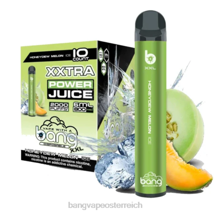 Bang Vape XXL 2000 Züge Honigmeloneneis - Bang disposable vape flavors 200L18