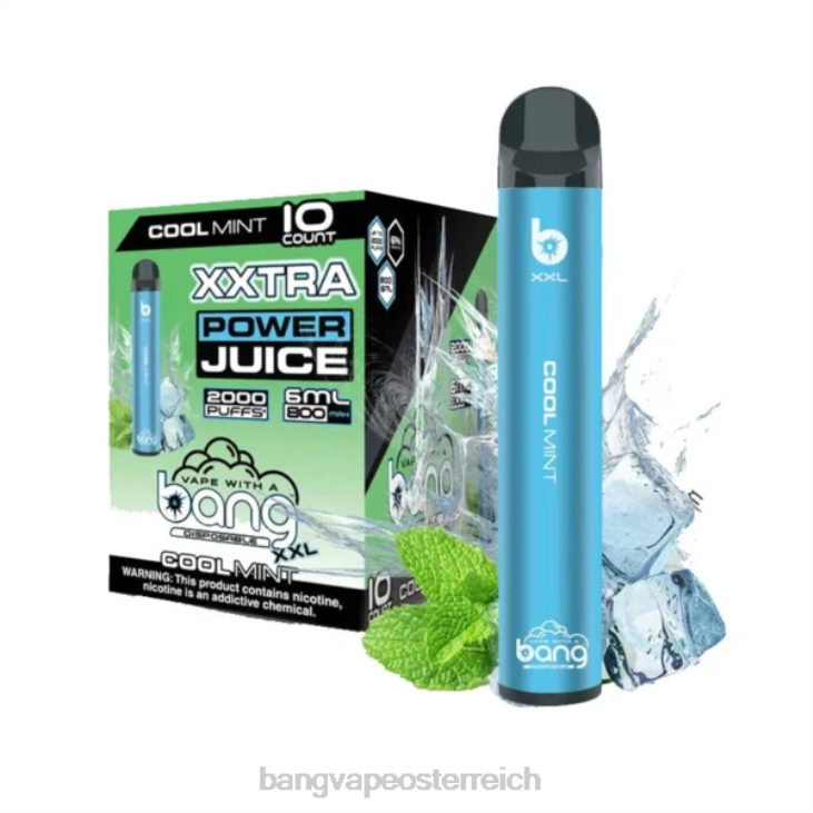 Bang Vape XXL 2000 Züge frische Minze - Bang box vape flavors 200L16