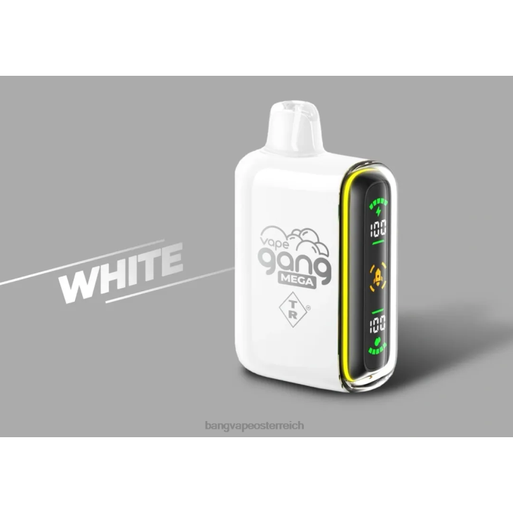 Vape Gang MEGA 20.000 Züge Einweg-Vaporizer (5er-Packung) Weiß - Bang disposable vape flavors 200L60